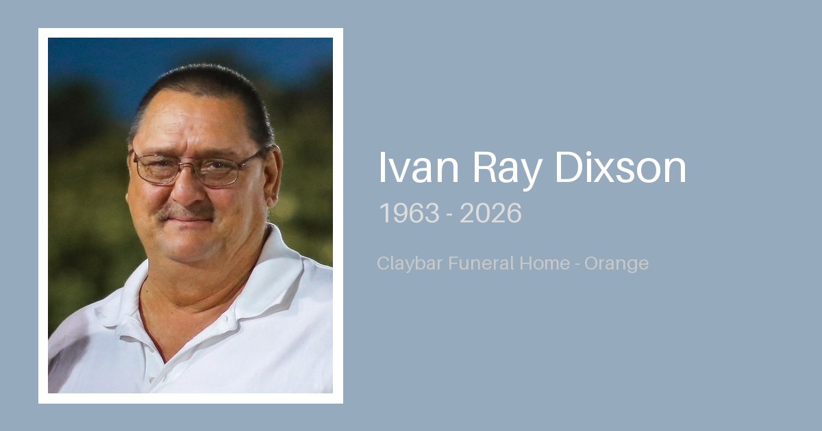 Ivan Ray Dixson - Claybar-Funeral-Home